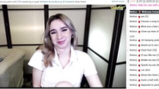 Lavinell drunk smoking after private cumshow