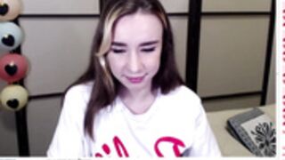 Lavinell sexy drunk girl playing naked game stripping