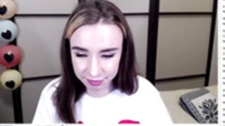 Lavinell sexy drunk girl playing naked game stripping