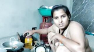 Desi nylaahh-2 cooking naked
