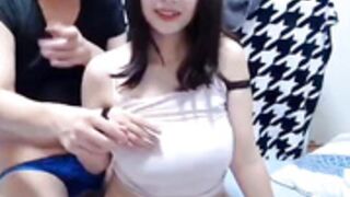 Japanese girl sex with her boyfriend