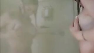 Alinity Showing Pussy And Tits in Shower