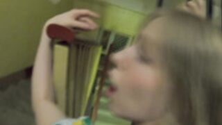 she charmed me in the elevator, an unexpected fuck