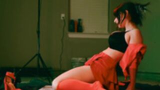 Bigtittygothegg Velma Is Left In A Grimy Garage