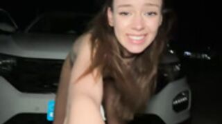 HopeHeavenOfficial - Outdoor dildo riding