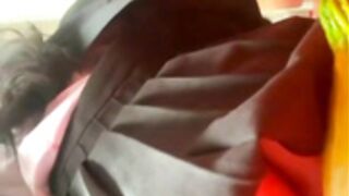 Mina Mi ass finger and put cucumber in ass