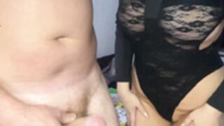 MiaXXX blowjob with happy end