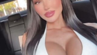 Annelese Milton Huge Tits in Car Compilation