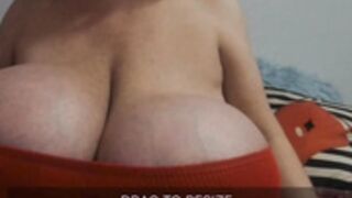 Claudia Marie huge tits live