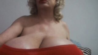 Claudia Marie huge tits live