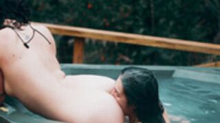 Hottest lesbian bath sex video Leaandbear