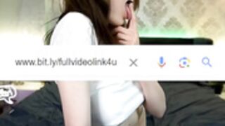 Innocent Girl tricked to show Tits & Pussy