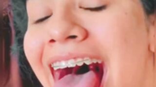 Long Tongue Fetish - Slow Motion