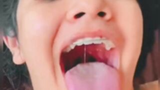 Long Tongue Fetish - Slow Motion