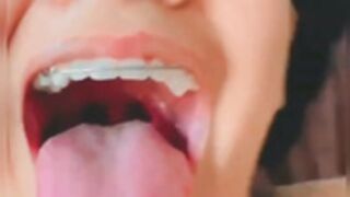 Long Tongue Fetish - Slow Motion