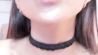 Sasha and Chris cum on face