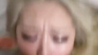 Blonde Submissive Asian facefuck