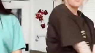 Twerking friends