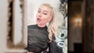 rosalin teasing and pussy vibration