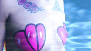 pinkie_princess bodypaint