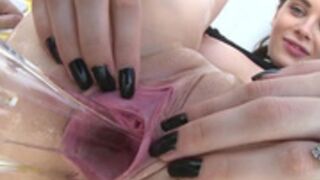 Lana Rhoades ✨ Stretching Her Tight Pussy