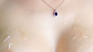 Cuteherminie oils boobs