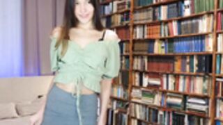 Lana_say teasing, dancing, upskirt, panties 4