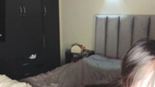 Lina Tyans dildo playing