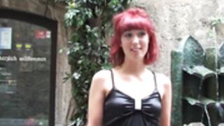 nude in public italian girl Maria Vittoria from Genova
