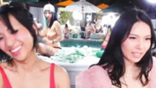 Sendtacomoney/ tifatuesday at Vegas pool