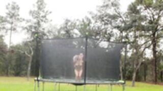 I’m.over.covid Naked Trampoline