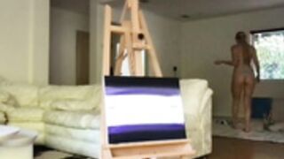 Caroline Zalog See Through Live Stream