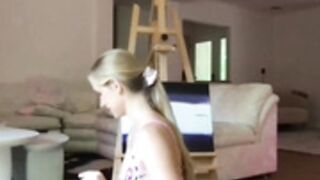 Caroline Zalog See Through Live Stream