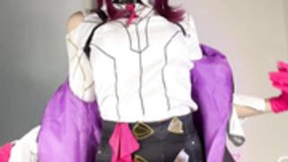 Meriol-chan Strips From Cosplay to Ride Toy