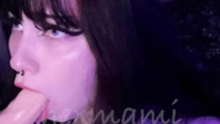 egirl slut enjoying fuckmachine (hexmami)