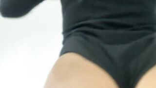 Sexy blonde latina farting 2