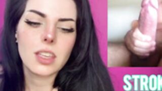 Cum to cock only - red light green light JOI