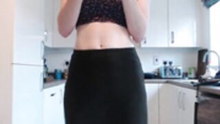 Miss Alika White - ass in panties- nips at the very end