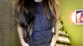 MissMasie super hot sparkly dress dancing