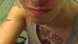 Punk Skater Kid eats ass