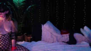 masqueradeporn - facefuck, ring gagged, upsidedown face