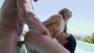 AngelaWhite | AngelYoungs - Epic 💯 Threesome ⭐⭐⭐ Wild Fuck