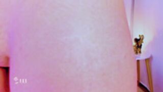 victoriaLeia cunt bacon is hidden behind the curtains