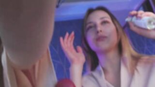 jess_peachy_pie suck dildo with girlfriend