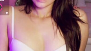 Nylaah teasing with a blowjob