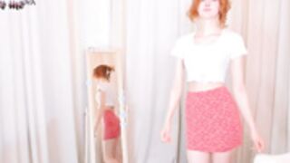 navy_blush new girl first day