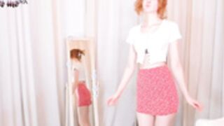 navy_blush new girl first day