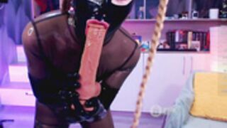 Latex blowjob 2