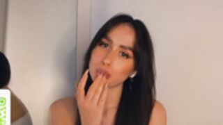 Kayens sucking finger