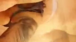 Hot ink babe in public dressing room squirting